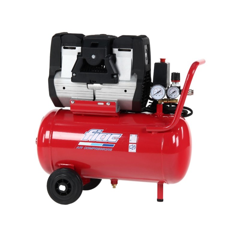 Bezeļļas virzuļkompresors FIAC Supersilent 24 XS258 1