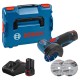 Leņķa slīpmašīna BOSCH GWS 12V-76-EC LB 2x3,0 1