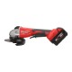  Bezvadu leņķa slīpmašīna MILWAUKEE m18 BLSAG125XPD-402X 2