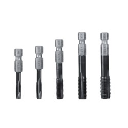 5 daļu vītņurbju komplekts FEIN Vario M8-M16
