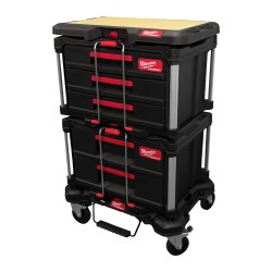 4 daļu kastes komplekts ar atvilktnēm MILWAUKEE PACKOUT