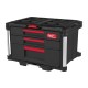 Kaste ar 3 atvilktnēm MILWAUKEE Packout (2+1) 1