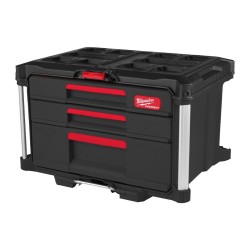 Kaste ar 3 atvilktnēm MILWAUKEE Packout (2+1)