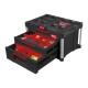 Kaste ar 3 atvilktnēm MILWAUKEE Packout (2+1) 3
