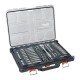 Sprūdrata un galviņu komplekts, 1/2"un 1/4", MILWAUKEE Packout, 63 gab 1