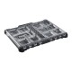 Sprūdrata un galviņu komplekts, 1/2"un 1/4", MILWAUKEE Packout, 63 gab 3