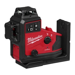 3 plakņu lāzera nivelieris MILWAUKEE M12 A3PLO-0C