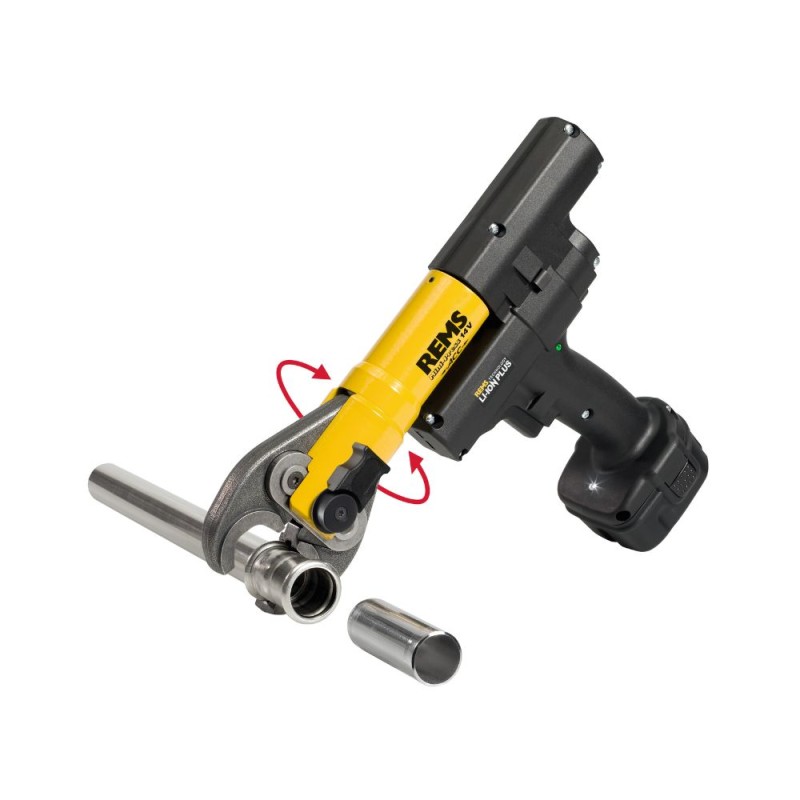 Akumulatora cauruļu presēšanas instruments REMS Mini-Press 14.4V ACC L-Boxx 1