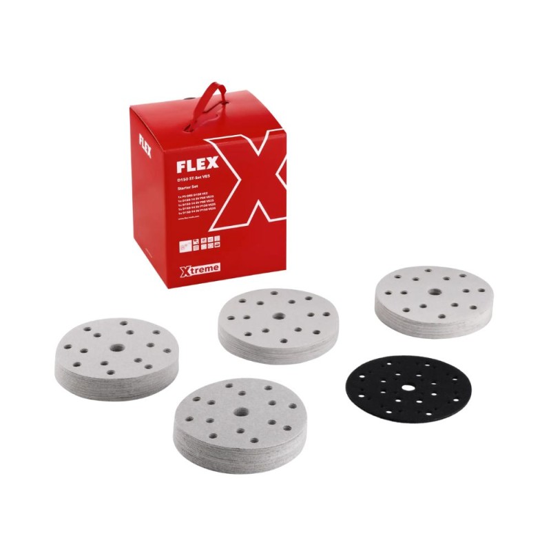 Slīpēšanas piederumu komplekts FLEX D150 ST-Set VE5 1