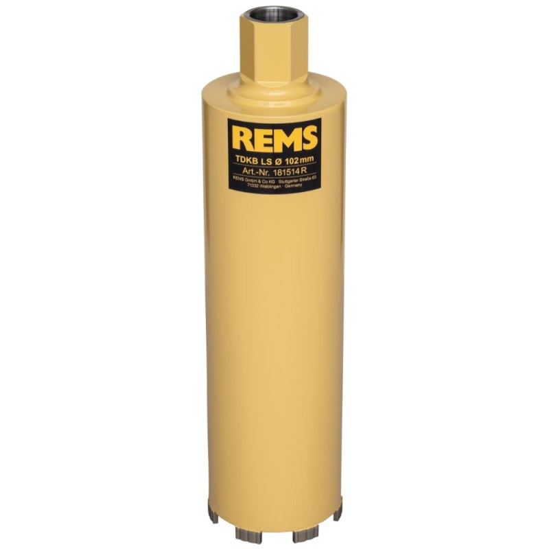 Dimanta urbšanas kronis REMS TDKB LS Ø102mm UNC 1 1/4" 1 Dimanta urbšanas kronis REMS TDKB LS Ø102mm UNC 1 1/4" 1