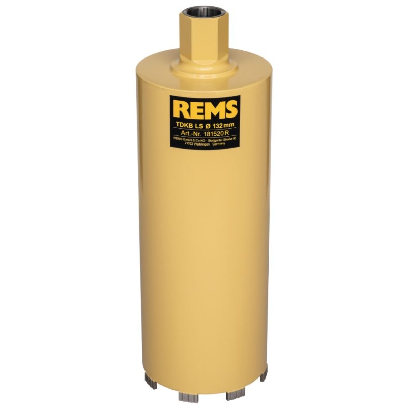 Dimanta urbšanas kronis REMS TDKB LS Ø132mm UNC 1 1/4" 1
