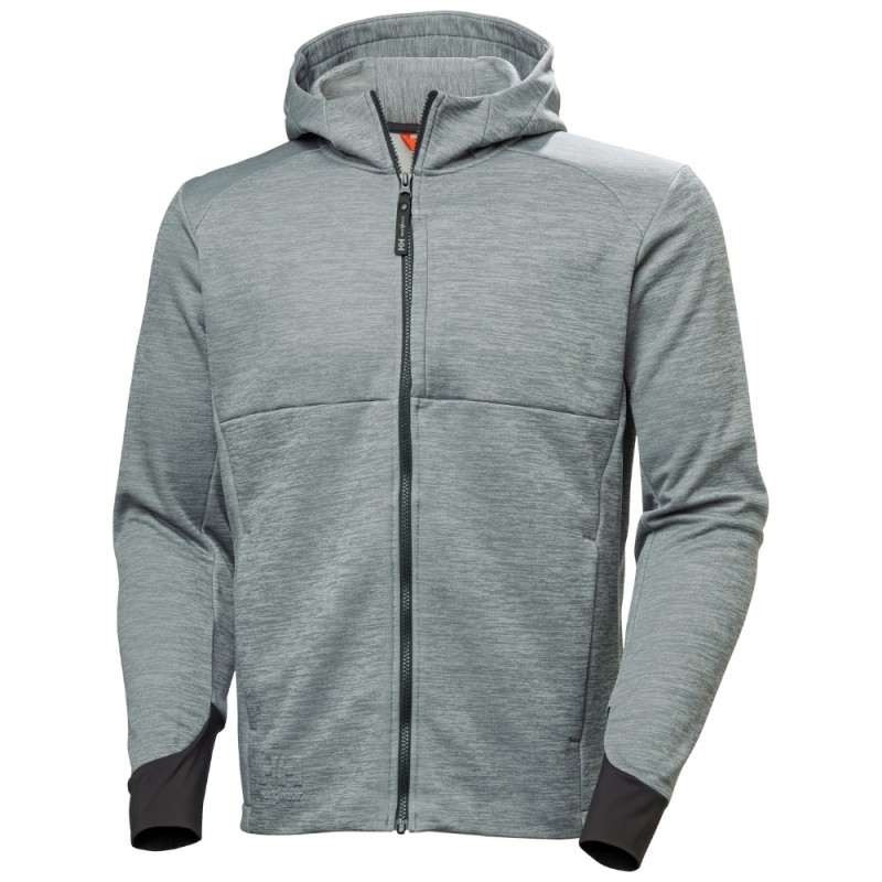 Džemperis HELLY HANSEN Tech Hooded Midlayer, pelēks 1