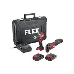 Akumulatora instrumentu komplekts FLEX DD LD+MT 18-ECT