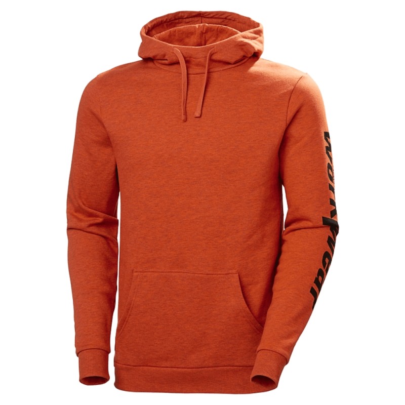Džemperis ar kapuci HELLY HANSEN HHWW Graphic Hoodie, oranžs 1