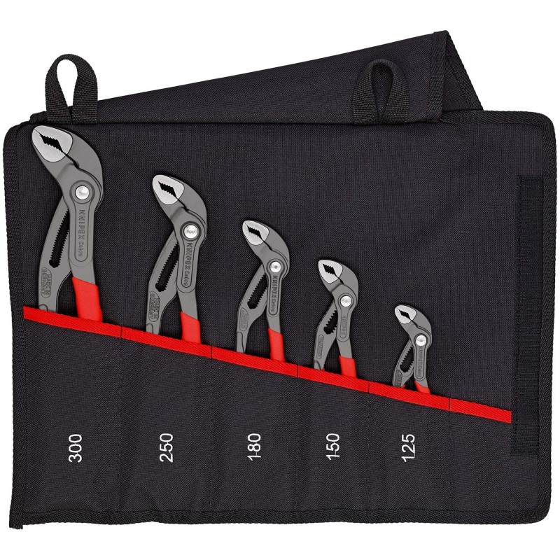 5 daļu knaibļu komplekts KNIPEX Cobra 001955S5 1 5 daļu knaibļu komplekts KNIPEX Cobra 001955S5 1