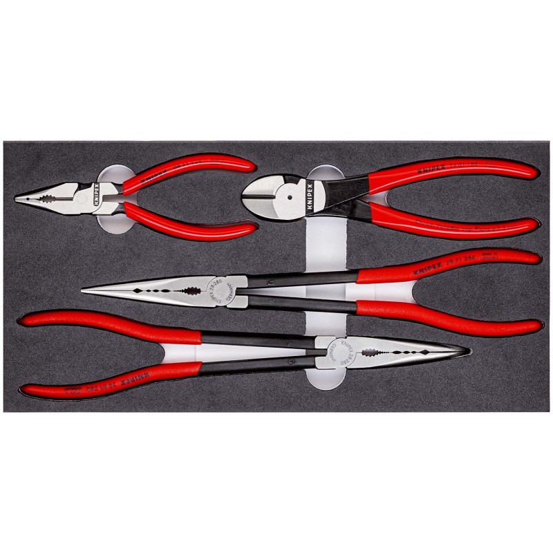 4 daļu knaibļu komplekts KNIPEX 002001V16 1