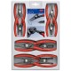 8 daļu knaibļu komplekts fiksācijas gredzeniem KNIPEX 002004SB 1 8 daļu knaibļu komplekts fiksācijas gredzeniem KNIPEX 002004SB 1