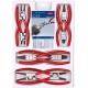 8 daļu knaibļu komplekts fiksācijas gredzeniem KNIPEX 002004V01 1 8 daļu knaibļu komplekts fiksācijas gredzeniem KNIPEX 002004V01 1