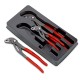 3 daļu knaibļu komplekts KNIPEX Cobra 001955S9 2 3 daļu knaibļu komplekts KNIPEX Cobra 001955S9 2