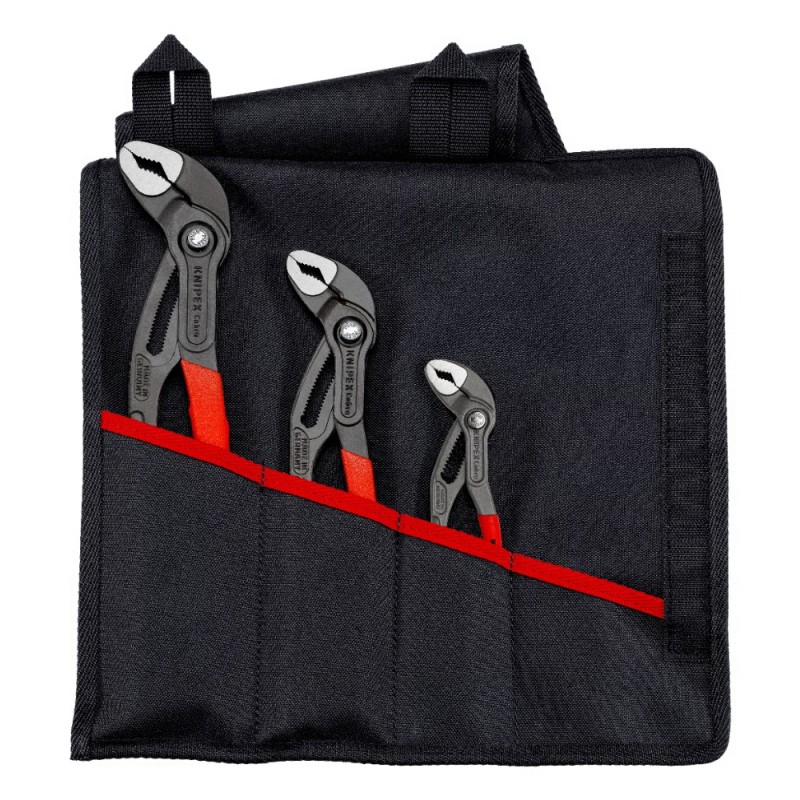 3 daļu cauruļu knaibļu komplekts KNIPEX Cobra 001955S9 1 3 daļu cauruļu knaibļu komplekts KNIPEX Cobra 001955S9 1