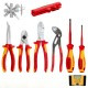 10 daļu elektriķa instrumentu komplekts KNIPEX 002090V01 1