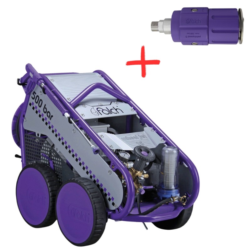 Aukšto slėgio plovimo aparatas FALCH Wheel Jet 15 500-15-0-e 1