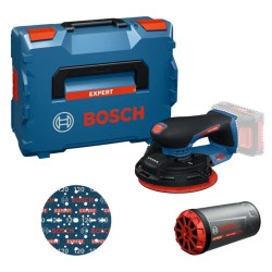 Bezvadu ekscentriskā slīpmašīna BOSCH Expert Exex 18V-150-5 Solo L