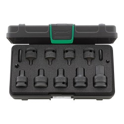 13 daļu trieciena sešstūra uzgaļu galviņu komplekts STAHLWILLE 1/2"