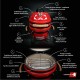 Grils KamadoClub Junior, sarkans 3 Grils KamadoClub Junior, sarkans 3