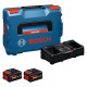 Akumulatora un lādētāja komplekts BOSCH Expert 2xEXBA18V-80, EXAL18V2-320 1
