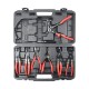 7 daļu knaibļu komplekts dzesēšanas šļūteņu skavām KS Tools 2