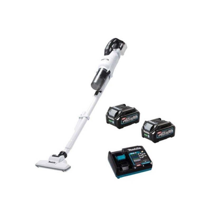 Akumulatora putekļsūcējs MAKITA CL003GD203 MAX 40V XGT, balts 1