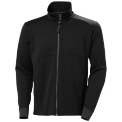 Džemperis ar rāvējslēdzēju, melns HELLY HANSEN Tech Midlayer