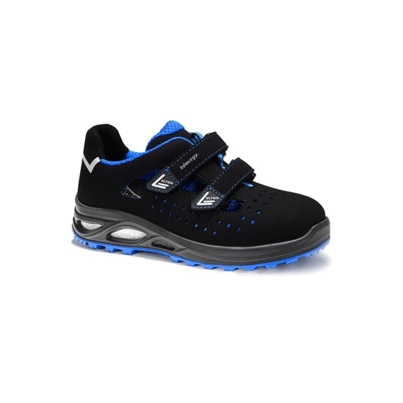 Sieviešu darba apavi ELTEN Impulse Lady XXTL Blue Low ESD S1P, melni 1 Sieviešu darba apavi ELTEN Impulse Lady XXTL Blue Low ESD S1P, melni 1