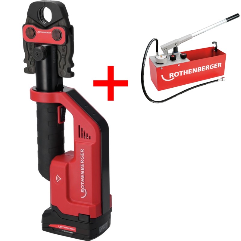 Akumulatora prese ROTHENBERGER Romax Compact III SV15-22-28mm 1