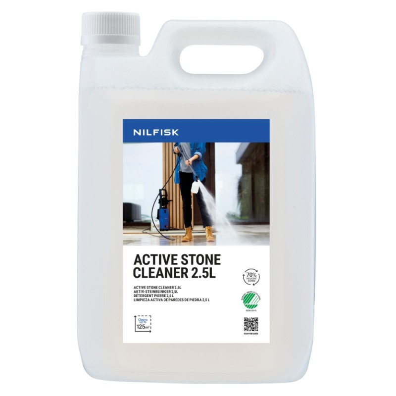 Bruģakmens un betona tīrīšanas līdzeklis NILFISK Active Stone Cleaner 2.5L 1 Bruģakmens un betona tīrīšanas līdzeklis NILFISK Active Stone Cleaner 2.5L 1