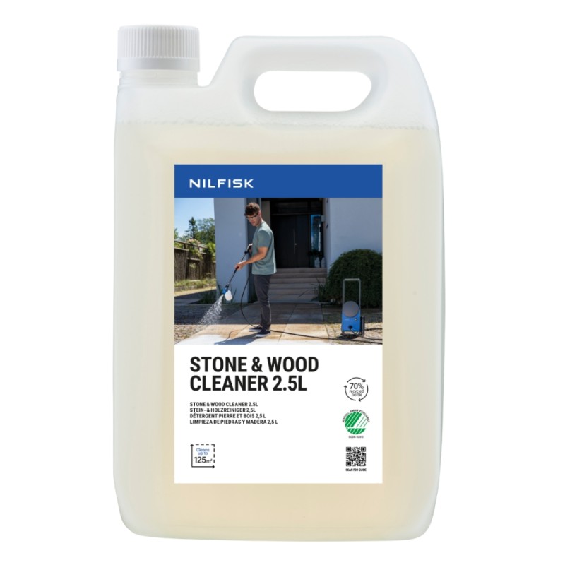 Tīrīšanas līdzeklis koka un akmens virmām NILFISK Stone&Wood Cleaner 2.5L 1 Tīrīšanas līdzeklis koka un akmens virmām NILFISK Stone&Wood Cleaner 2.5L 1