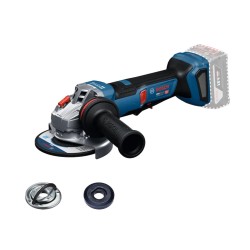 Akumulatora leņķa slīpmašīna BOSCH GWS 18V-11 PS Solo CT