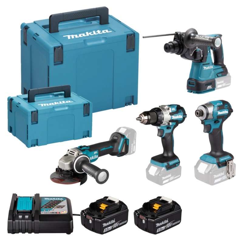Akumulatora instrumentu komplekts MAKITA DLX4200JX1 1