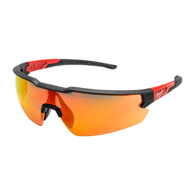 Aizsargbrilles ar spoguļsarkanām lēcām MILWAUKEE Enhanced 1 Aizsargbrilles ar spoguļsarkanām lēcām MILWAUKEE Enhanced 1