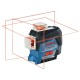 Krustlīniju lāzerlīmenis BOSCH GLL 3-80 C ar piederumiem 2 Krustlīniju lāzerlīmenis BOSCH GLL 3-80 C ar piederumiem 2
