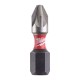 Smūginis sukimo antgalis MILWAUKEE PZ2 25mm, 25vnt. 1 Smūginis sukimo antgalis MILWAUKEE PZ2 25mm, 25vnt. 1