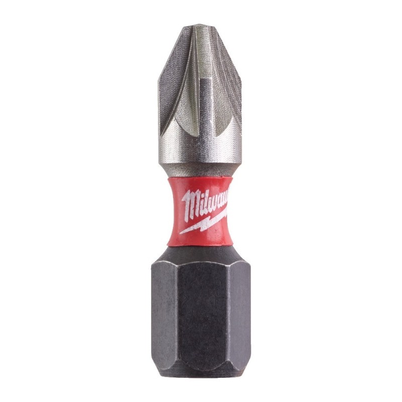 Smūginis sukimo antgalis MILWAUKEE PZ2 25mm, 25vnt. 1 Smūginis sukimo antgalis MILWAUKEE PZ2 25mm, 25vnt. 1