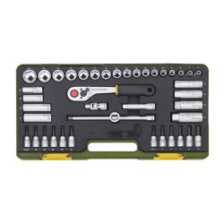 47 daļu 3/8" uzgaļu un galviņu komplekts PROXXON