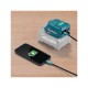 USB uzlādes adapteris MAKITA ADP002G 40V Max XGT 2 USB uzlādes adapteris MAKITA ADP002G 40V Max XGT 2