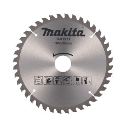 Griešanas disks alumīnijam MAKITA 185x2,2x30mm T40 5°