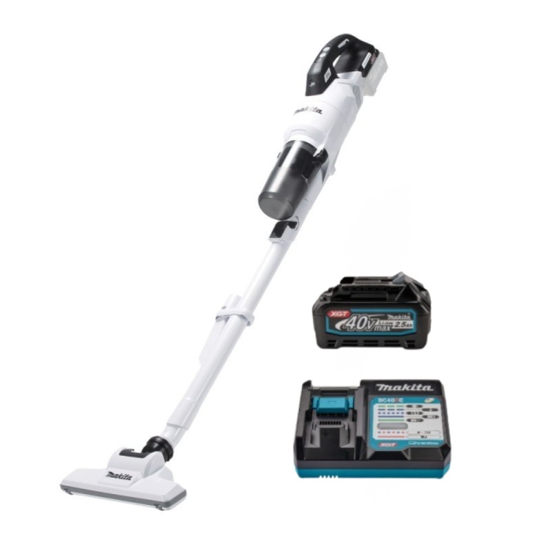 Akumulatora putekļu sūcējs ar integrētu ciklonu MAKITA CL003GD108 40V MAX XGT 1 Akumulatora putekļu sūcējs ar integrētu ciklonu MAKITA CL003GD108 40V MAX XGT 1