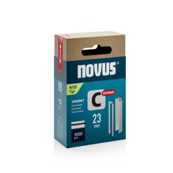 Šaurās skavas NOVUS C 4/23, 1000 gab.