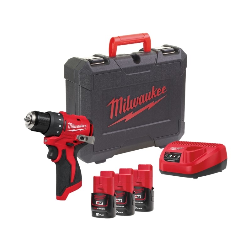 Akumulatora urbis MILWAUKEE M12 BLDDRC-203C 1 Akumulatora urbis MILWAUKEE M12 BLDDRC-203C 1