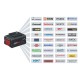 Akumulatora un lādētāja komplekts BOSCH GBA 18V 2×5,0Ah 3